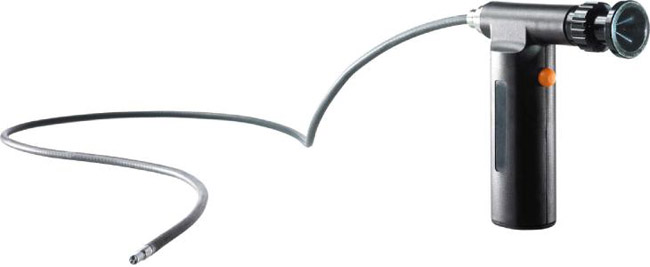 内窥镜采用玻璃纤维材质，用于清晰地观察难以达到的部位