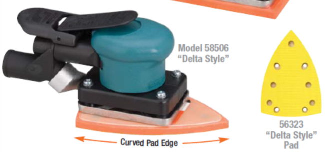 三角形吸尘打磨机