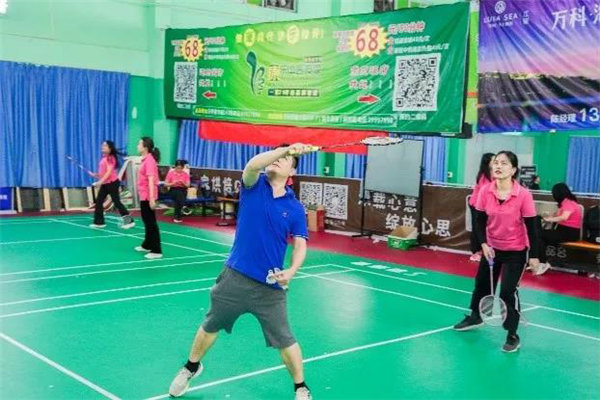 广东博皓“羽”你同行丨日常系列之我们的羽毛球场   -6