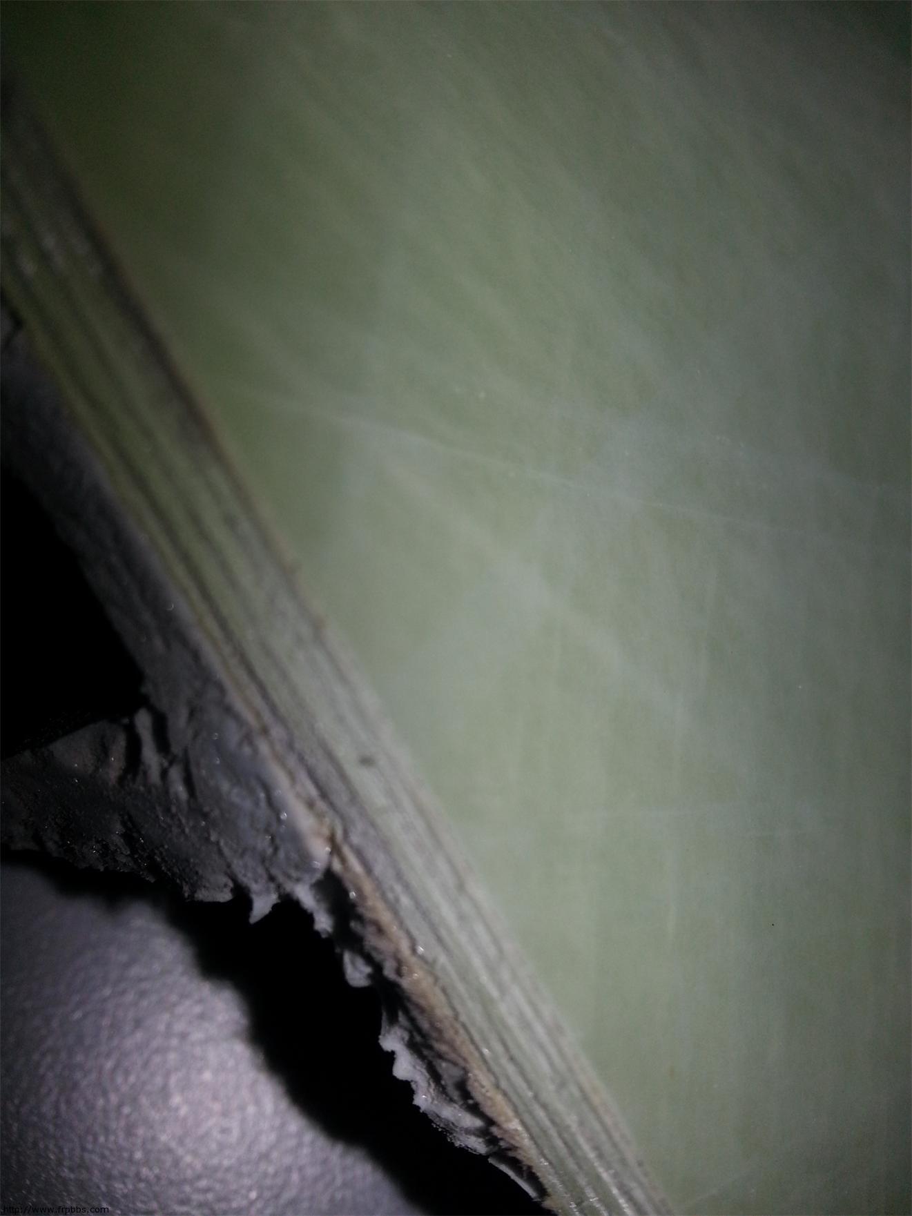 可以看到内衬叠层