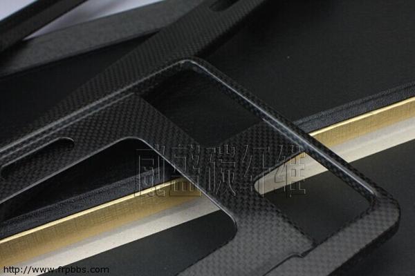 碳纤维车牌框架