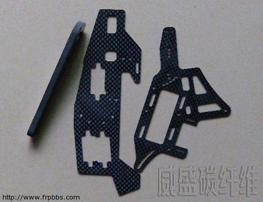 加工碳纤维车模型