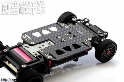加工碳纤维车模型
