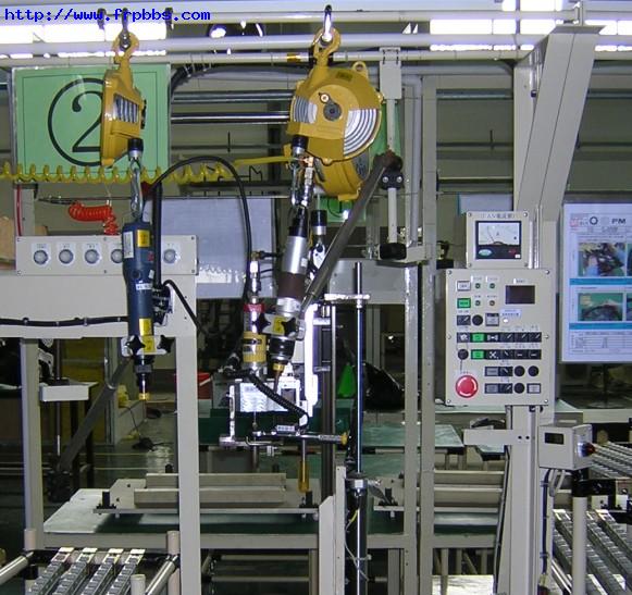 为日本（广州）电装研发的非标自动化生产线