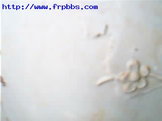 脱模后形成的双层