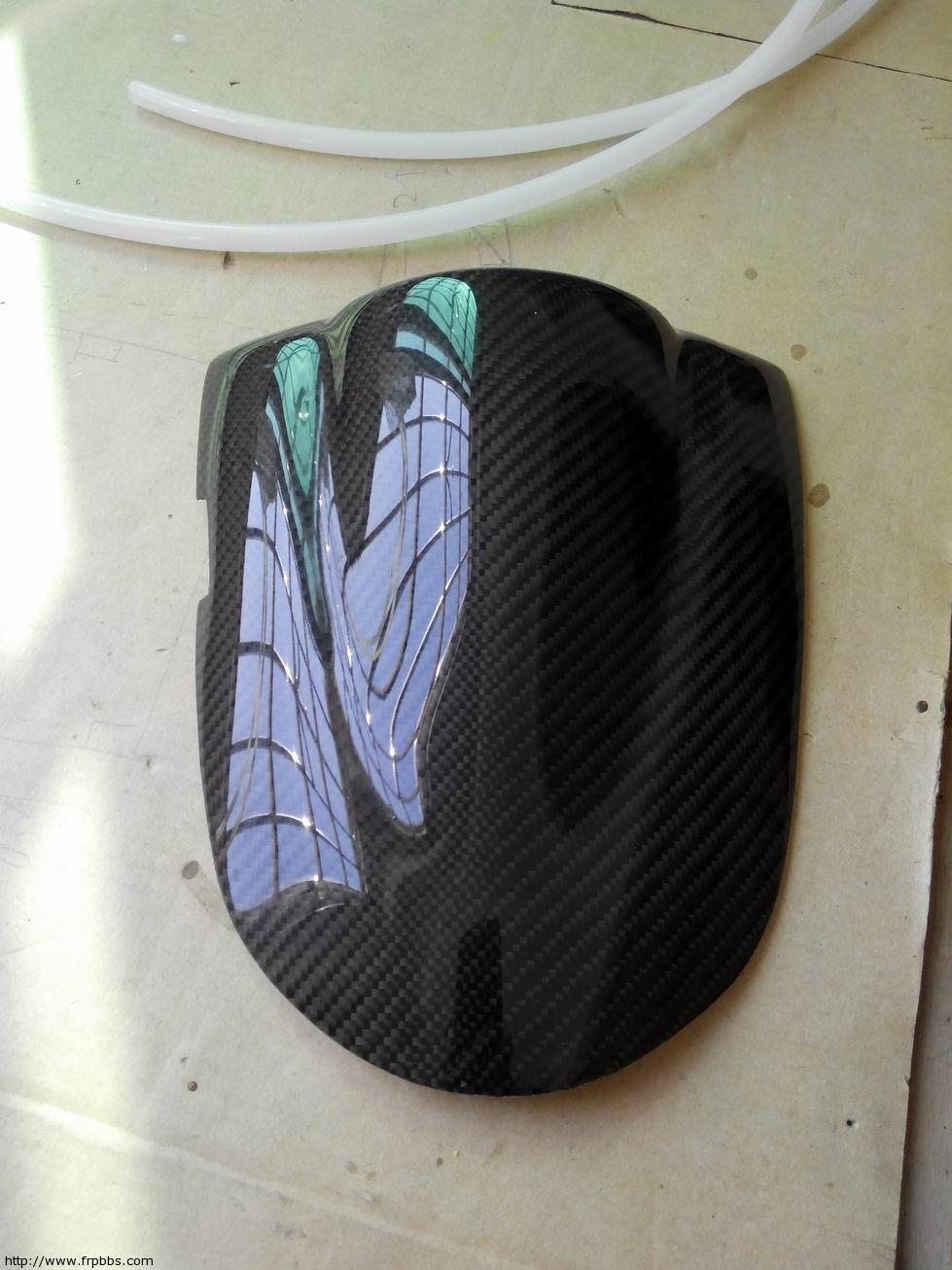 喷胶衣打磨处理后效果