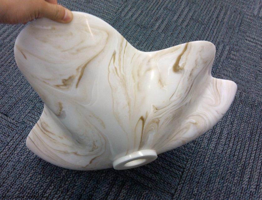 热压亚克力花纹盆-无溢水1