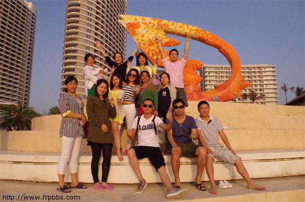 广州博皓复合材料有限公司东莞分公司同事们畅游巽寮湾